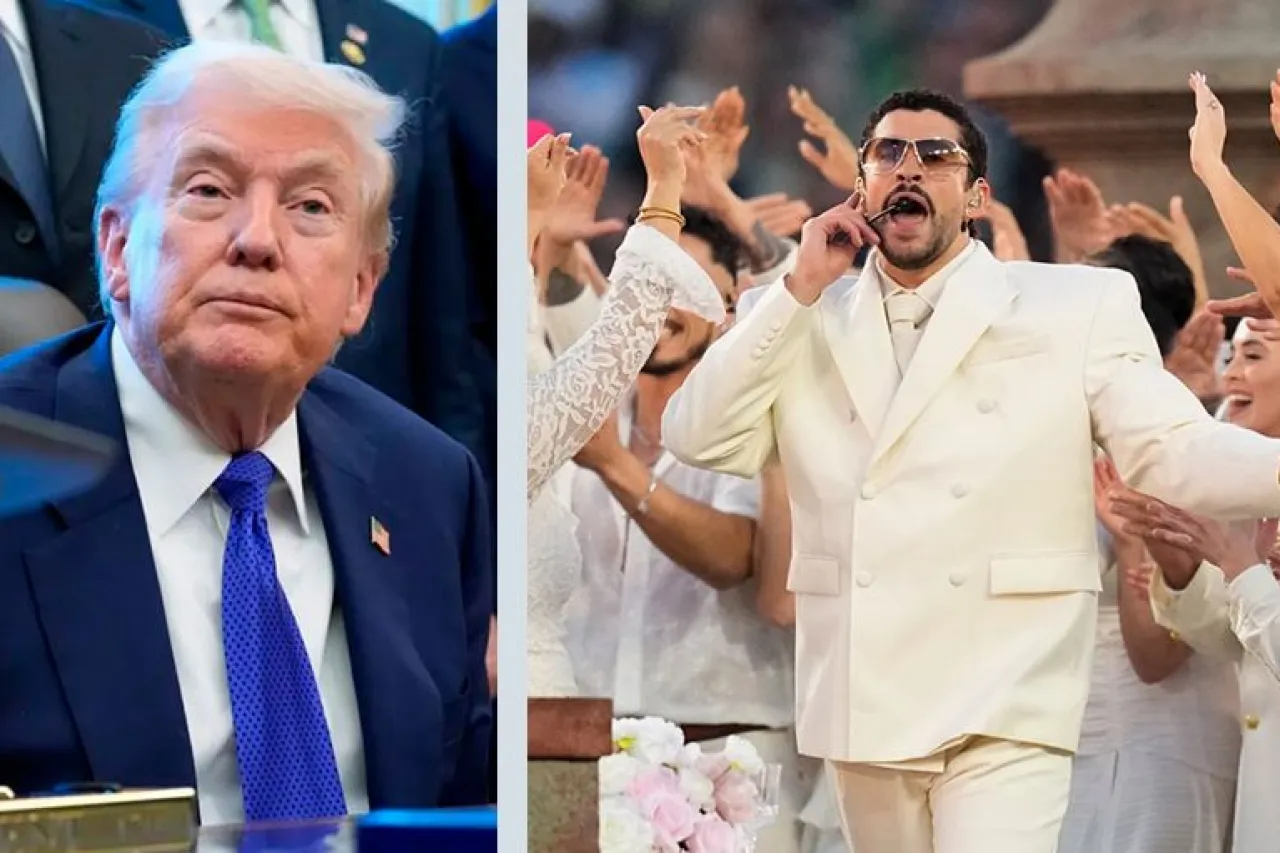 No entendió la de Titi: Arremete Trump contra Bad Bunny tras show del Super Bowl